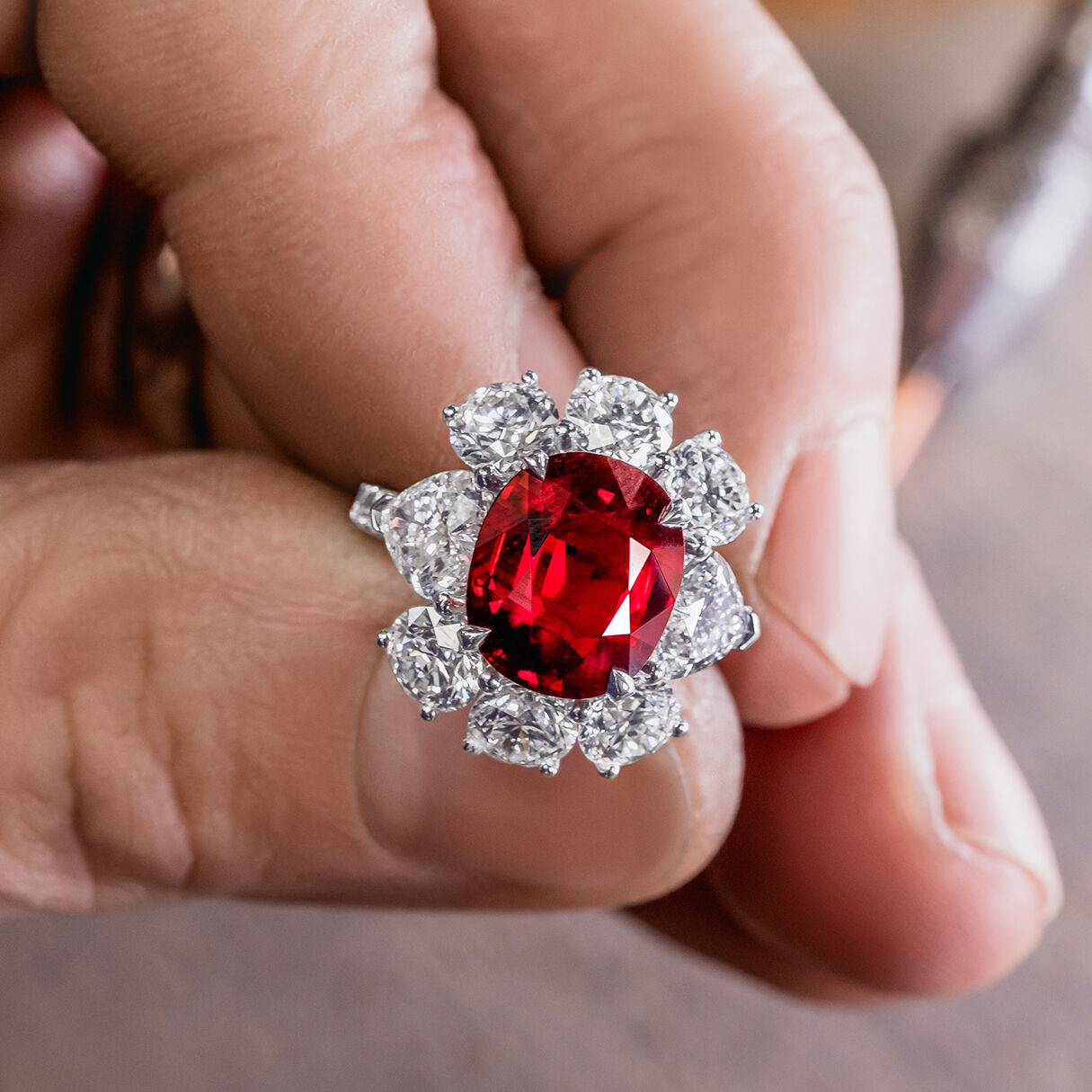 Graff best sale ruby necklace